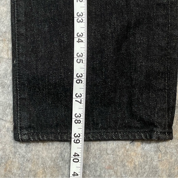 Levi’s 501XX Button Fly Black Denim Straight Leg Jeans Classiccore 36 x 29 - Picture 11 of 12
